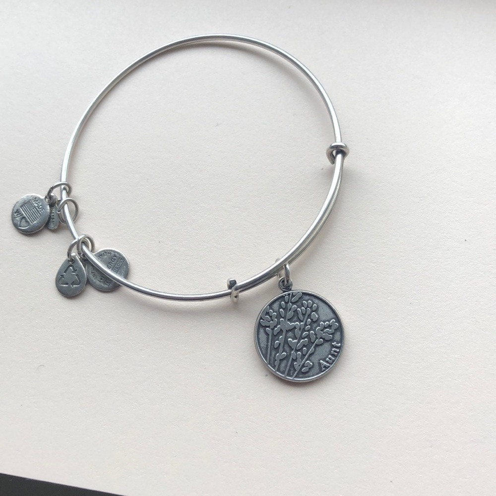 Alex & Ani bangle bracelet AUNT